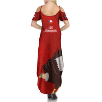 Chile Rugby Summer Maxi Dress 2023 Los Condores Grunge Style - Wonder Print Shop