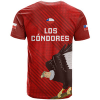 Chile Rugby T Shirt 2023 Los Condores Grunge Style - Wonder Print Shop
