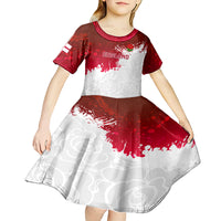 England Rugby Kid Short Sleeve Dress 2023 Go Champions World Cup Red Rose - Wonder Print Shop