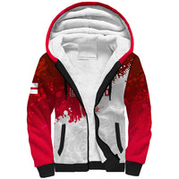 England Rugby Sherpa Hoodie 2023 Go Champions World Cup Red Rose - Wonder Print Shop