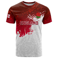 England Rugby T Shirt 2023 Go Champions World Cup Red Rose - Wonder Print Shop