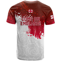 England Rugby T Shirt 2023 Go Champions World Cup Red Rose - Wonder Print Shop