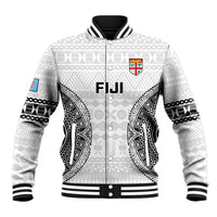 Fiji Rugby Baseball Jacket 2023 Go Champions World Cup Fijian Tapa Pattern - Wonder Print Shop