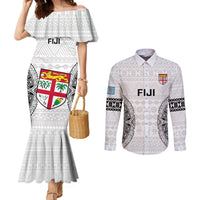 fiji-rugby-couples-matching-mermaid-dress-and-long-sleeve-button-shirts-2023-go-champions-world-cup-fijian-tapa-pattern