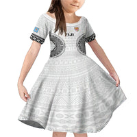 Fiji Rugby Family Matching Mermaid Dress and Hawaiian Shirt 2023 Go Champions World Cup Fijian Tapa Pattern - Wonder Print Shop