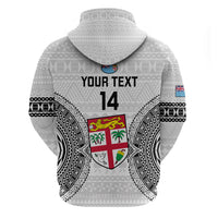 Custom Fiji Rugby Hoodie 2023 Go Champions World Cup Fijian Tapa Pattern - Wonder Print Shop