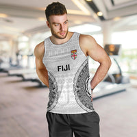 Custom Fiji Rugby Men Tank Top 2023 Go Champions World Cup Fijian Tapa Pattern - Wonder Print Shop
