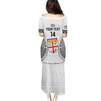 Custom Fiji Rugby Puletasi 2023 Go Champions World Cup Fijian Tapa Pattern - Wonder Print Shop