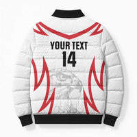 Jordan Football Custom Bomber Puffer Jacket Go The Chivalrous Ones - Wonder Print Shop