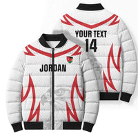 Jordan Football Custom Bomber Puffer Jacket Go The Chivalrous Ones - Wonder Print Shop
