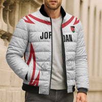 Jordan Football Custom Bomber Puffer Jacket Go The Chivalrous Ones - Wonder Print Shop