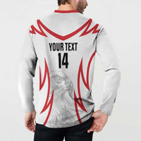 Jordan Football Custom Button Sweatshirt Go The Chivalrous Ones - Wonder Print Shop