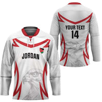 Jordan Football Custom Hockey Jersey Go The Chivalrous Ones - Wonder Print Shop
