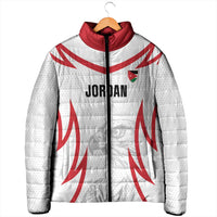 Jordan Football Custom Padded Jacket Go The Chivalrous Ones - Wonder Print Shop