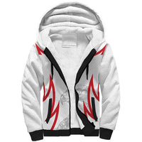 Jordan Football Custom Sherpa Hoodie Go The Chivalrous Ones - Wonder Print Shop