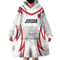 Jordan Football Custom Wearable Blanket Hoodie Go The Chivalrous Ones - Wonder Print Shop