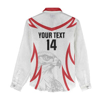 Jordan Football Custom Women Casual Shirt Go The Chivalrous Ones - Wonder Print Shop