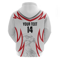 Jordan Football Custom Zip Hoodie Go The Chivalrous Ones - Wonder Print Shop