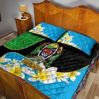 Personalised Tanzania Independence Day Quilt Bed Set Heri ya Siku ya Uhuru African Pattern - Wonder Print Shop