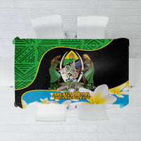 Personalised Tanzania Independence Day Tablecloth Heri ya Siku ya Uhuru African Pattern - Wonder Print Shop
