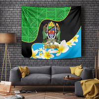 Personalised Tanzania Independence Day Tapestry Heri ya Siku ya Uhuru African Pattern - Wonder Print Shop