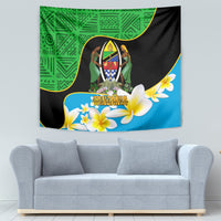 Personalised Tanzania Independence Day Tapestry Heri ya Siku ya Uhuru African Pattern - Wonder Print Shop
