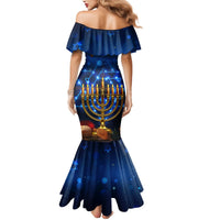 Personalised Hanukkah Mermaid Dress Menorah Happy Jewish Holiday - Wonder Print Shop