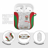 Iran Football Custom AirPods Case Come On Team Melli Cheetah - Wonder Print Shop