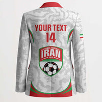 Iran Football Custom Blazer Come On Team Melli Cheetah - Wonder Print Shop