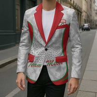 Iran Football Custom Blazer Come On Team Melli Cheetah - Wonder Print Shop