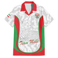 Iran Football Custom Family Matching Off Shoulder Maxi Dress and Hawaiian Shirt Come On Team Melli Cheetah - Wonder Print Shop