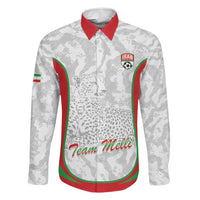 Iran Football Custom Family Matching Off Shoulder Short Dress and Hawaiian Shirt Come On Team Melli Cheetah - Wonder Print Shop