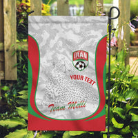 Iran Football Custom Garden Flag Come On Team Melli Cheetah - Wonder Print Shop