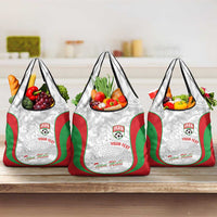 Iran Football Custom Grocery Bag Come On Team Melli Cheetah - Wonder Print Shop