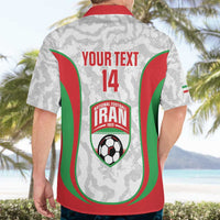 Iran Football Custom Hawaiian Shirt Come On Team Melli Cheetah - Wonder Print Shop
