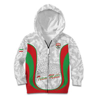 Iran Football Custom Kid Hoodie Come On Team Melli Cheetah - Wonder Print Shop