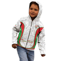 Iran Football Custom Kid Hoodie Come On Team Melli Cheetah - Wonder Print Shop