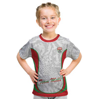 Iran Football Custom Kid T Shirt Come On Team Melli Cheetah - Wonder Print Shop