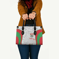 Iran Football Custom Leather Bag Come On Team Melli Cheetah - Wonder Print Shop