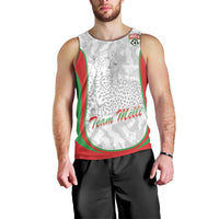Iran Football Custom Men Tank Top Come On Team Melli Cheetah - Wonder Print Shop