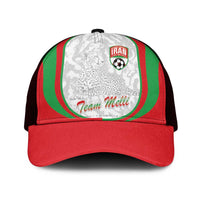 Iran Football Mesh Trucker Cap Come On Team Melli Cheetah - Wonder Print Shop