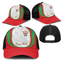 Iran Football Mesh Trucker Cap Come On Team Melli Cheetah - Wonder Print Shop