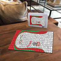 Iran Football Custom Puzzle Come On Team Melli Cheetah - Wonder Print Shop