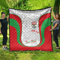 Iran Football Custom Quilt Come On Team Melli Cheetah - Wonder Print Shop