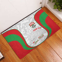 Iran Football Custom Rubber Doormat Come On Team Melli Cheetah - Wonder Print Shop