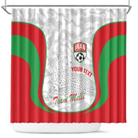 Iran Football Custom Shower Curtain Come On Team Melli Cheetah - Wonder Print Shop