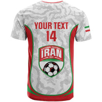 Iran Football Custom T Shirt Come On Team Melli Cheetah - Wonder Print Shop
