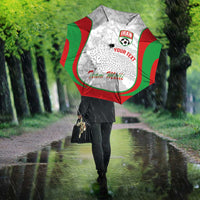 Iran Football Custom Umbrella Come On Team Melli Cheetah - Wonder Print Shop