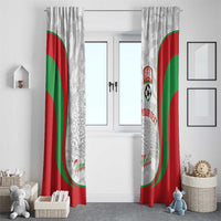 Iran Football Custom Window Curtain Come On Team Melli Cheetah - Wonder Print Shop