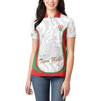Iran Football Custom Women Polo Shirt Come On Team Melli Cheetah - Wonder Print Shop